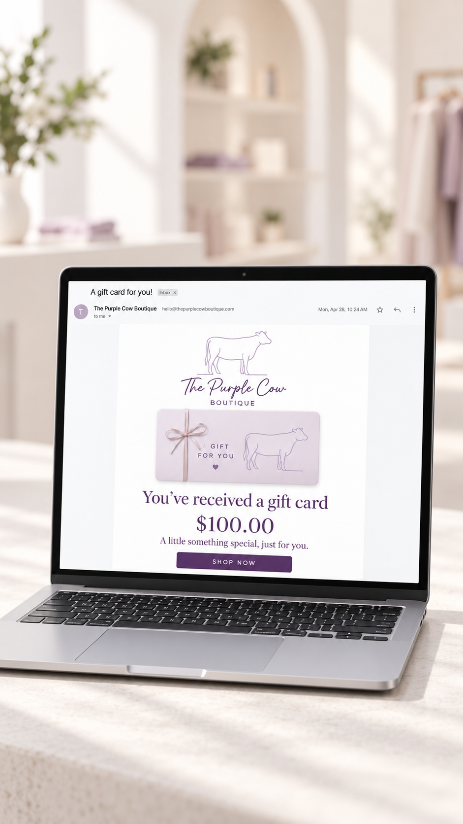 Purple Cow Gift Card