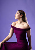 Luna Satin Midi Dress